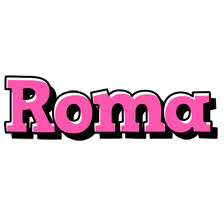 Roma girlish logo