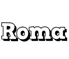 Roma snowing logo
