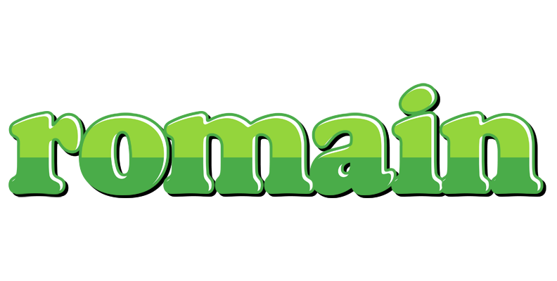 Romain apple logo