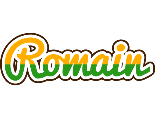 Romain banana logo