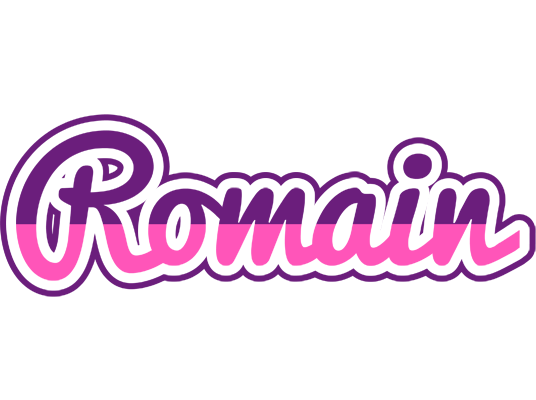 Romain cheerful logo