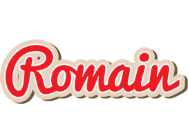 Romain chocolate logo