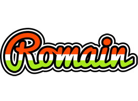 Romain exotic logo