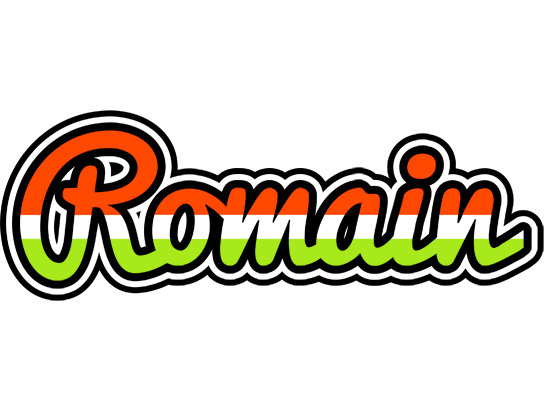 Romain exotic logo