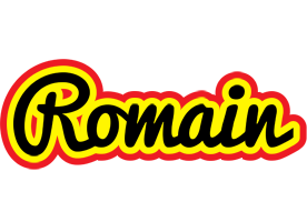 Romain flaming logo