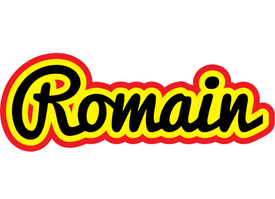 Romain flaming logo