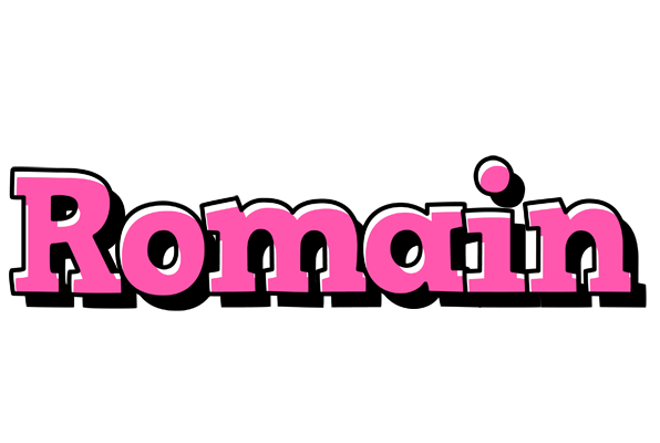 Romain girlish logo