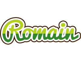 Romain golfing logo