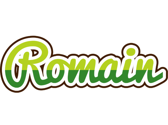Romain golfing logo