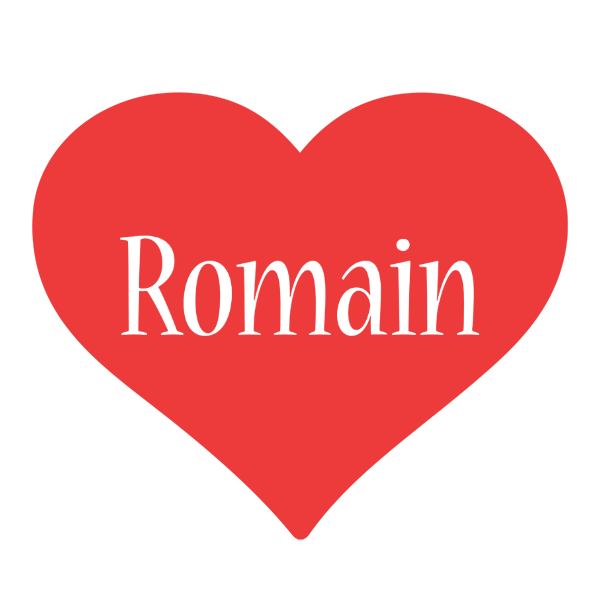 Romain love logo