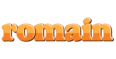 Romain orange logo