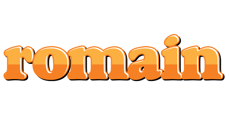Romain orange logo