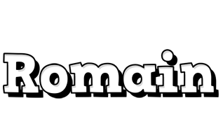 Romain snowing logo