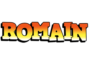 Romain sunset logo