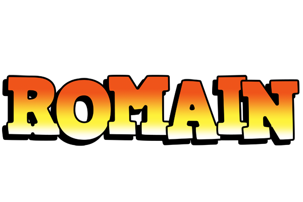 Romain sunset logo