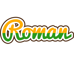 Roman banana logo