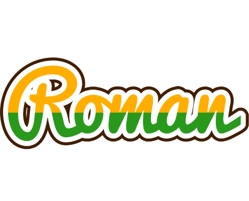 Roman banana logo