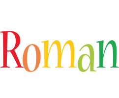 Roman birthday logo