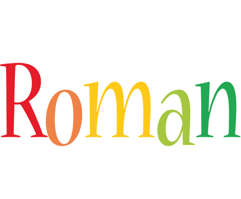 Roman birthday logo