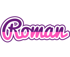Roman cheerful logo