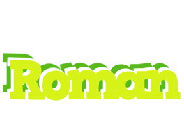 Roman citrus logo