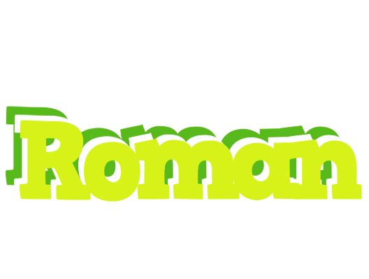 Roman citrus logo