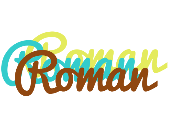 Roman cupcake logo