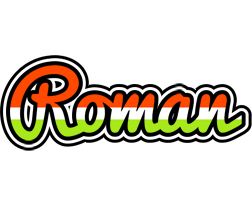 Roman exotic logo