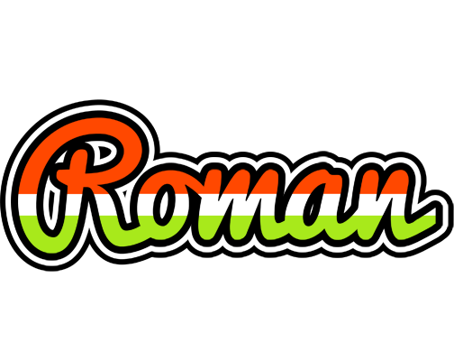 Roman exotic logo