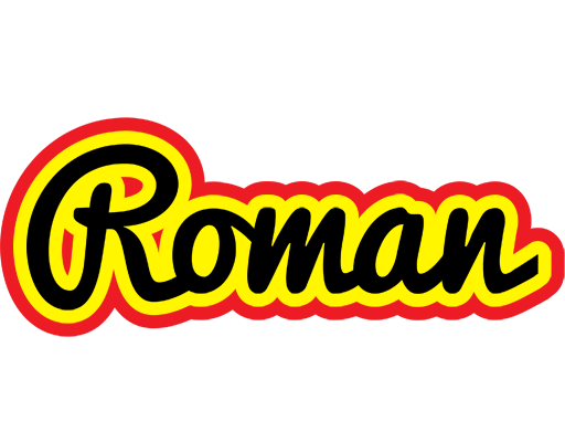 Roman flaming logo