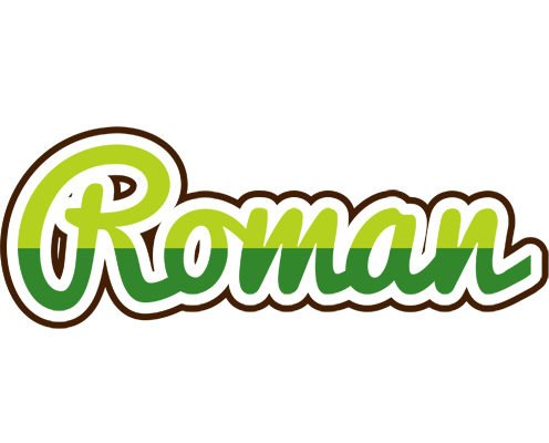 Roman golfing logo