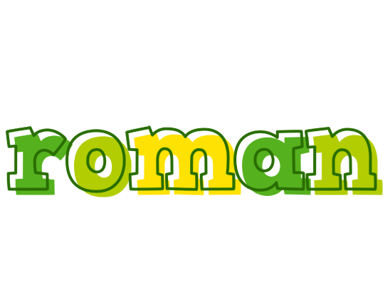 Roman juice logo