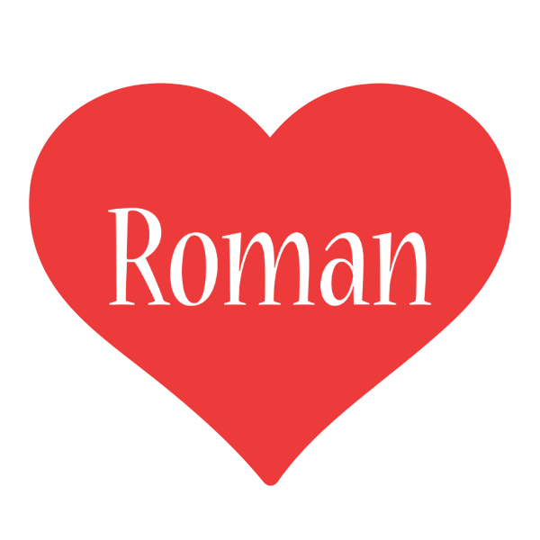 Roman love logo