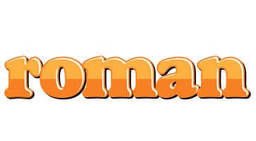 Roman orange logo