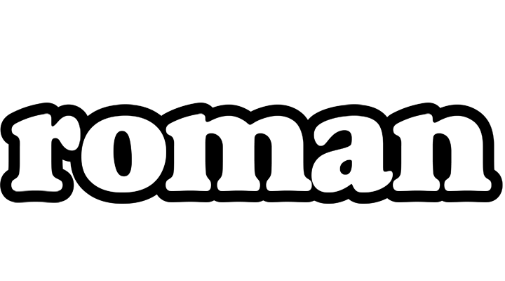 Roman panda logo
