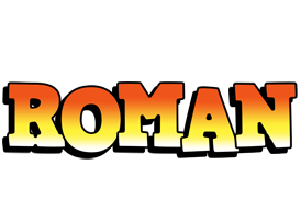 Roman sunset logo