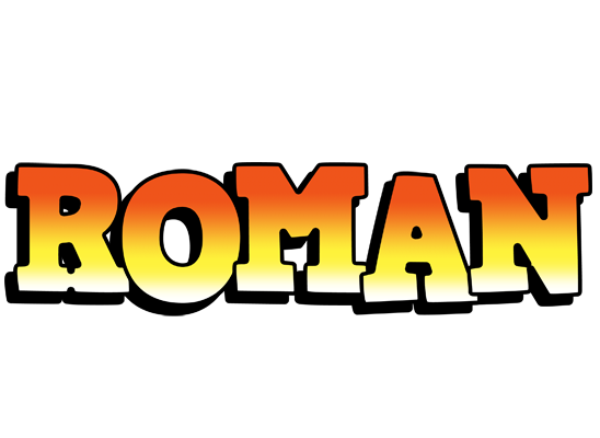 Roman sunset logo