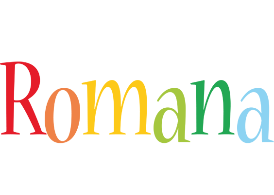Romana birthday logo