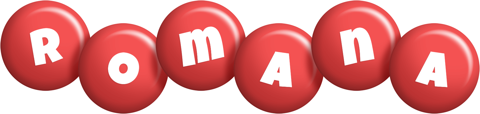 Romana candy-red logo