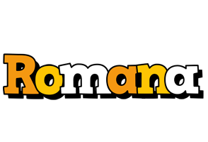 Romana cartoon logo