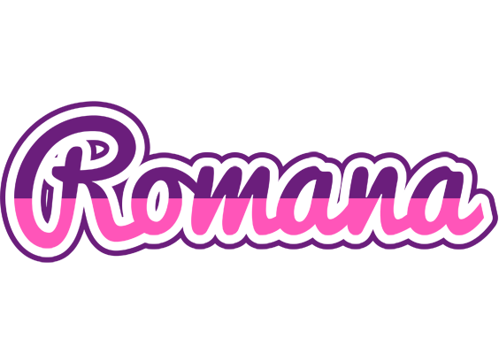 Romana cheerful logo