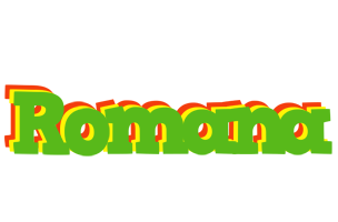 Romana crocodile logo