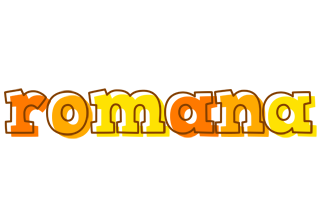 Romana desert logo