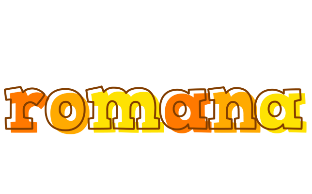 Romana desert logo
