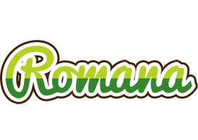 Romana golfing logo