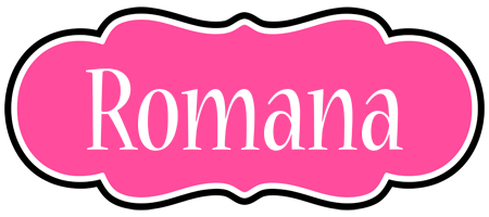 Romana invitation logo