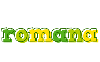 Romana juice logo