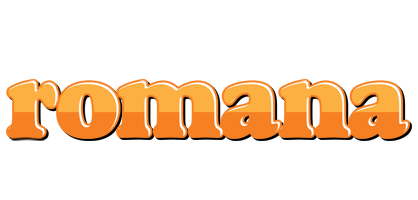 Romana orange logo