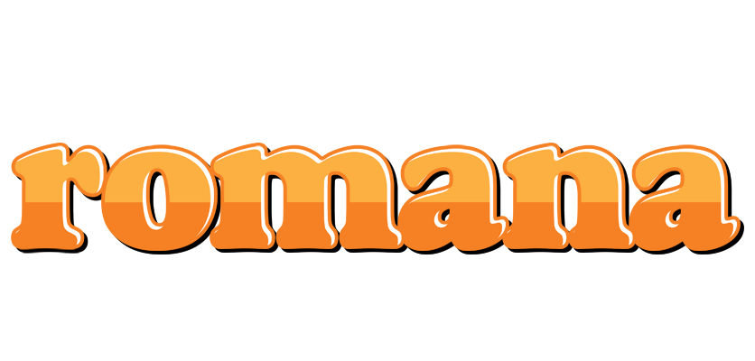 Romana orange logo