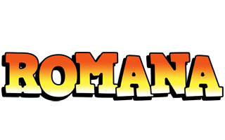 Romana sunset logo